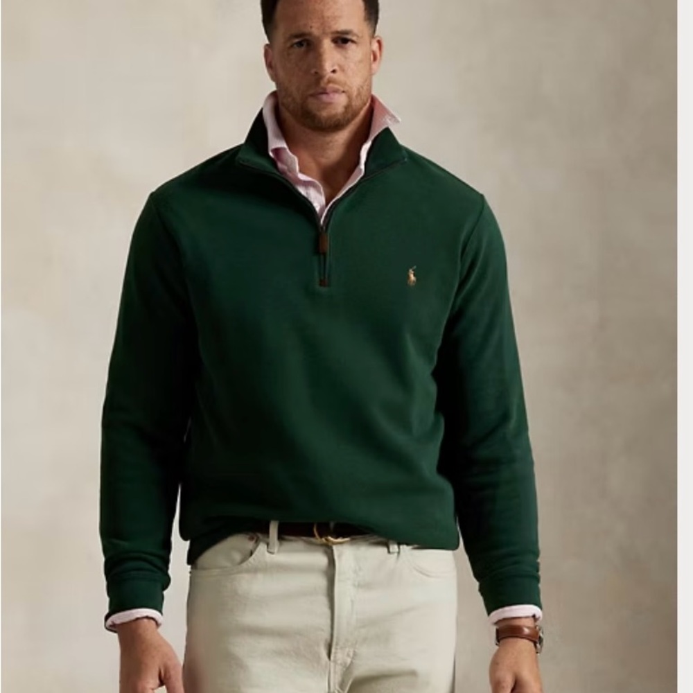 Ralph Lauren Estate Rib Mockneck Pullover